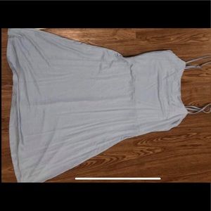 Light blue sundress